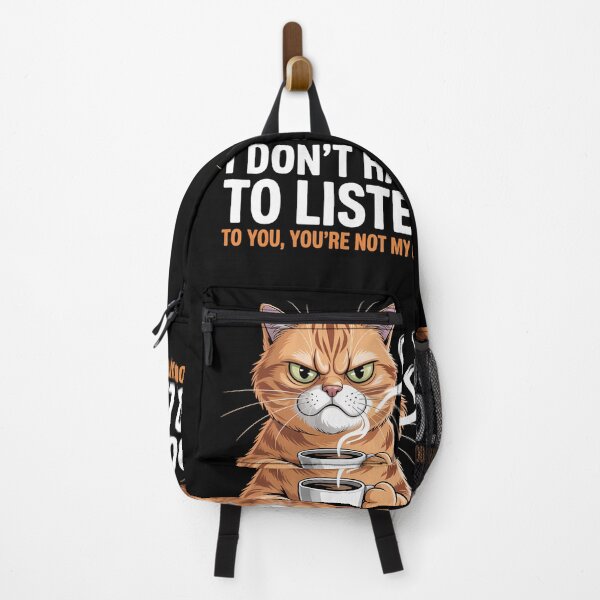 Item preview, Funn Sayings Cat Kitten Lovers designed and sold by sterabamineh.
