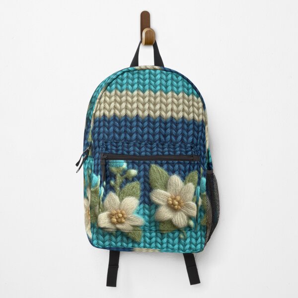 Item preview, Cozy Mint Garden: 3D Knitted Chamomile Bliss designed and sold by Ewa Miller.