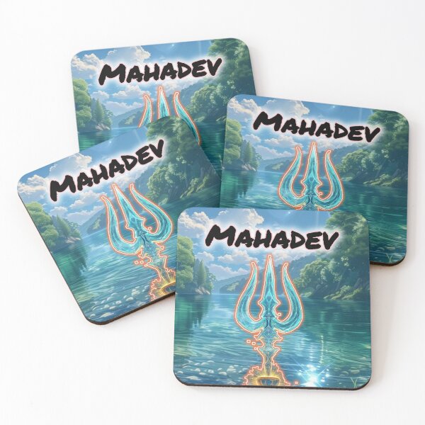 Item preview, Divine Nature with Mahadev Trishul ? | Peaceful Shiva Vibes designed and sold by VeenaArtStudio.
