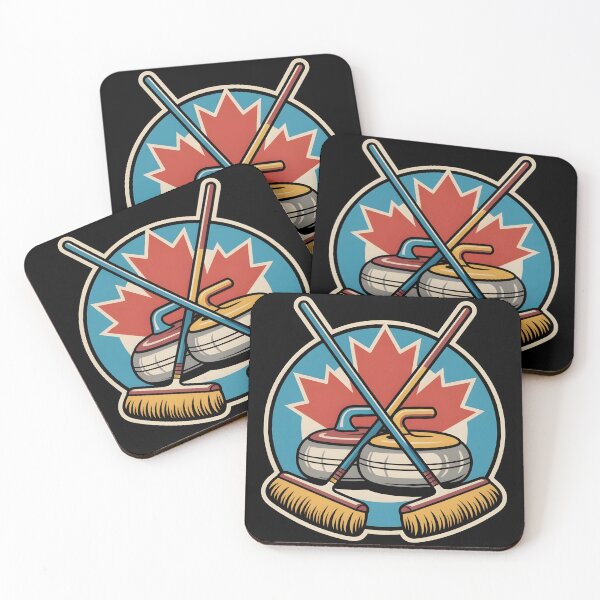 Item preview, Retro Canada Curling Badge designed and sold by 404wearpl.