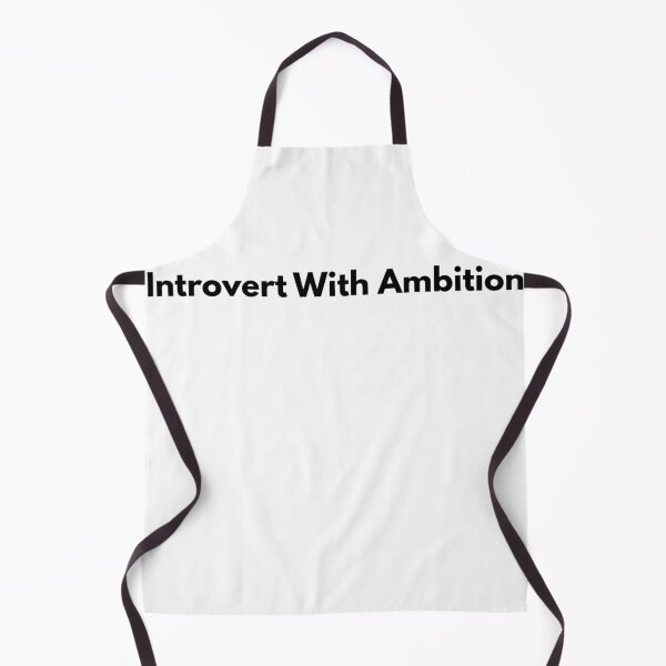 Item preview, Introvert With Ambition – Minimalist Motivational Quote T-Shirt designed and sold by RICHKIDSSTUDIO.