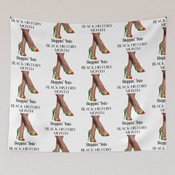 Item preview, Steppin Into Black History Month Stylish Afro Pride Design  designed and sold by ArtFromBeyond.