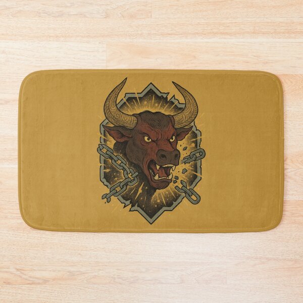 Item preview, Bull Fury Breaking Iron Chains designed and sold by EdvvinStudios.