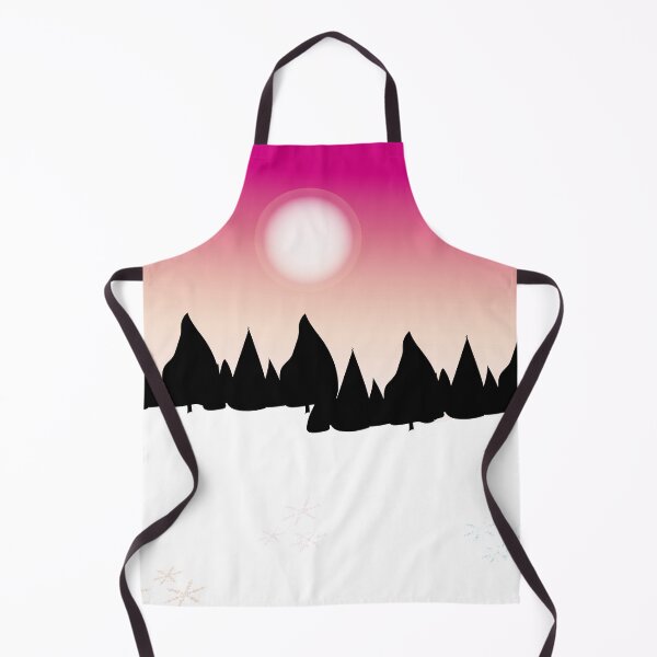 Item preview, Snowy fir tree landscape designed and sold by AdelineBoutique.