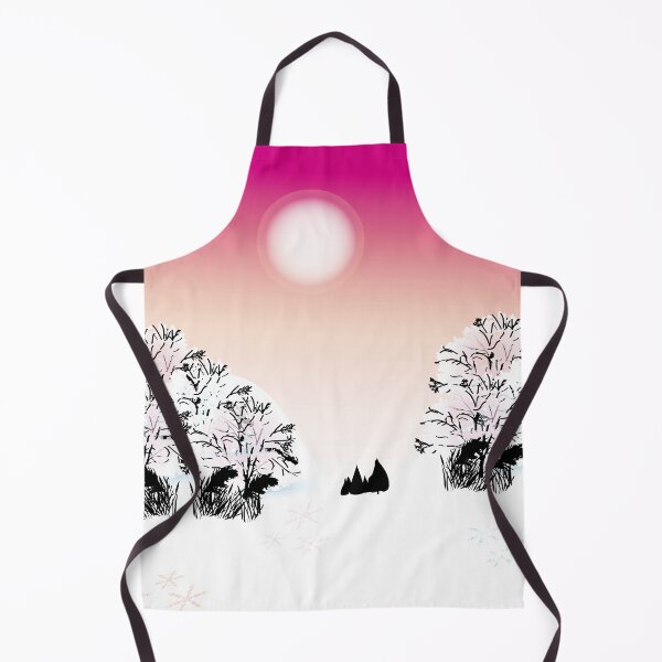 Item preview, Snowy landscape trees designed and sold by AdelineBoutique.