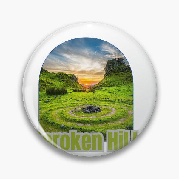 Item preview, Broken Hill Australia Red Hills Desert Heritage Stickers designed and sold by Artistshert.