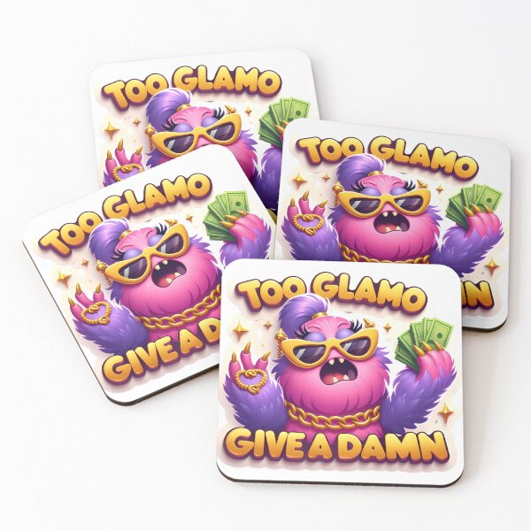 Item preview, Sassy & Glamorous Rich Monster Girl Sticker designed and sold by PopOutDreams.