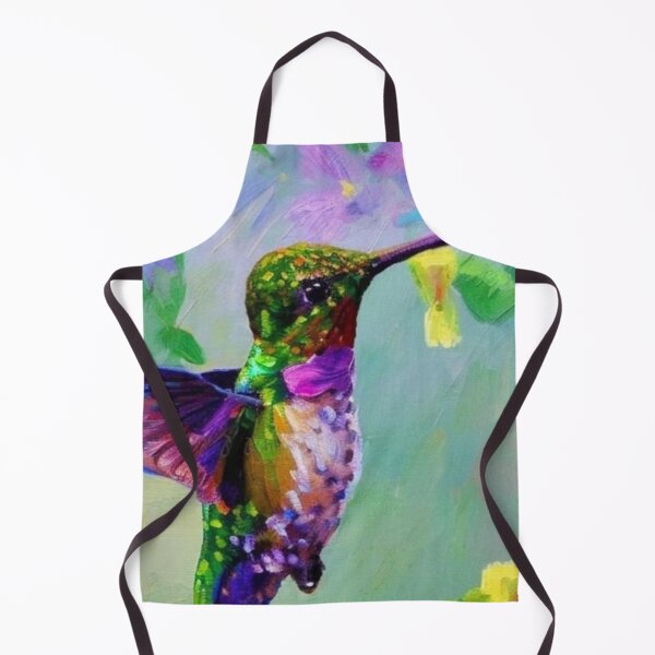 Item preview, Color Splash Hummingbird Painting for Expressive Art Lovers designed and sold by WildStroke.