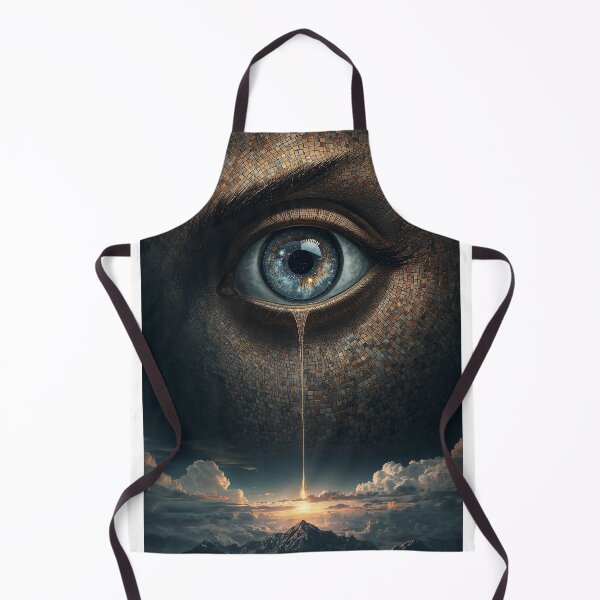 Item preview, Cosmic Eye Over Mountain Landscape designed and sold by DigitalStudioZT.