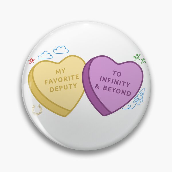 Item preview, Infinity & Beyond - Toy Candy Hearts designed and sold by YonderAndBeyond.