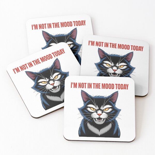 Item preview, Angry Cat Not In Mood designed and sold by DigitalDream11.