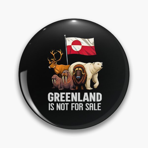 Item preview, I Stand with Greenland Flag Bear Kalaallit Greenlanders designed and sold by NinigFox.
