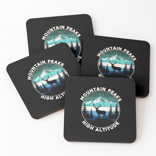 Item preview, Minimalist Mountain Peaks - High Altitude Nature Adventure Line Art designed and sold by Axivra.
