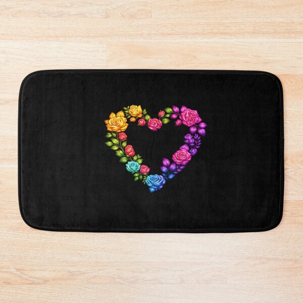 Item preview, Bright Vibrant Flower Heart Vector Illustration designed and sold by Reminixi.
