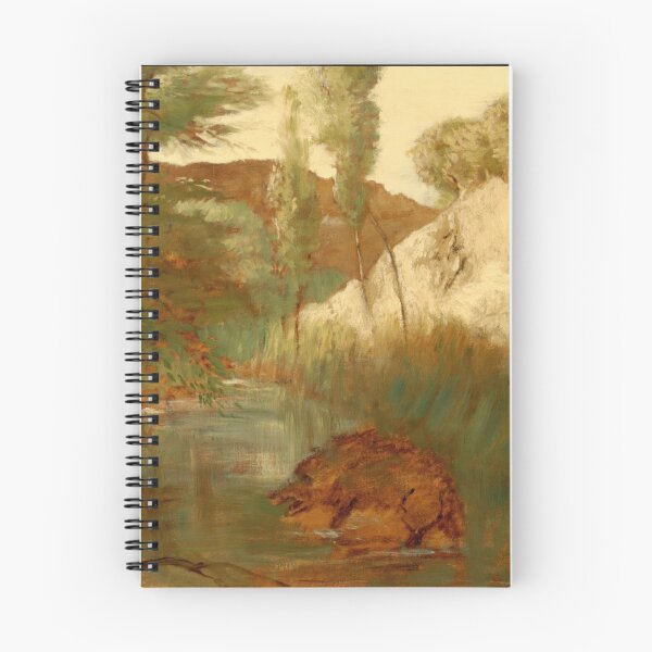 Item preview, Le Sanglier by Edgar Degas: Impressionist Landscape Fine Art Poster designed and sold by artofuniverse.