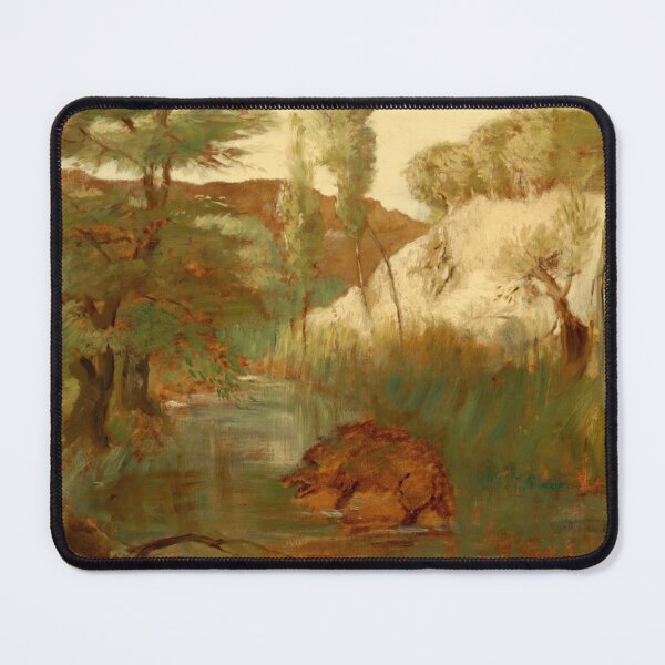 Item preview, Le Sanglier by Edgar Degas: Impressionist Landscape Fine Art Poster designed and sold by artofuniverse.
