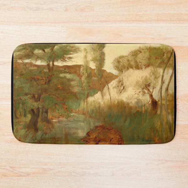 Item preview, Le Sanglier by Edgar Degas: Impressionist Landscape Fine Art Poster designed and sold by artofuniverse.