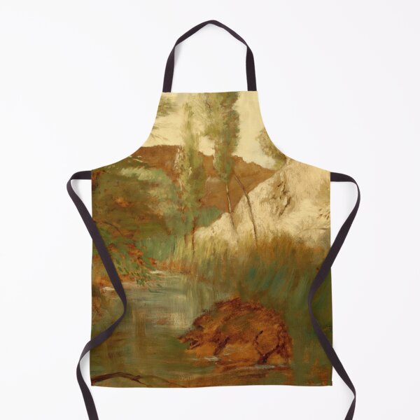 Item preview, Le Sanglier by Edgar Degas: Impressionist Landscape Fine Art Poster designed and sold by artofuniverse.