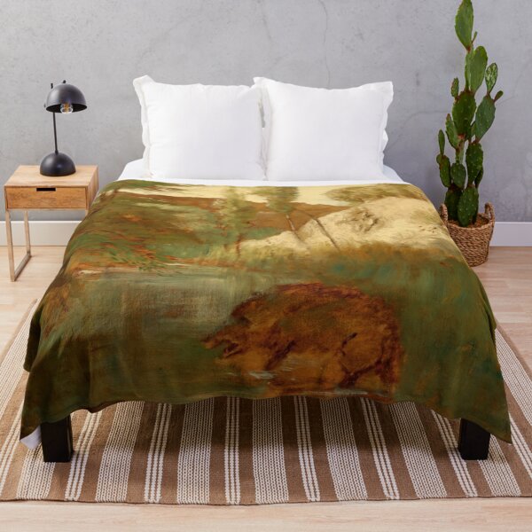 Item preview, Le Sanglier by Edgar Degas: Impressionist Landscape Fine Art Poster designed and sold by artofuniverse.