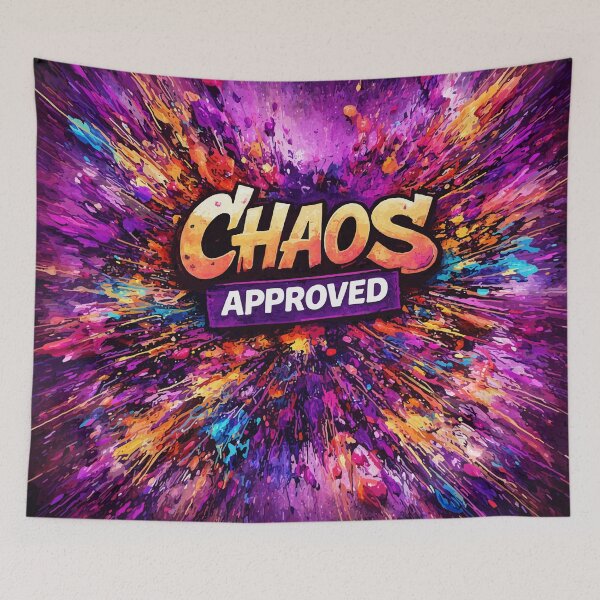 Item preview, Chaos Approved – Full Bleed Paint Splash designed and sold by Chaos-Approved.