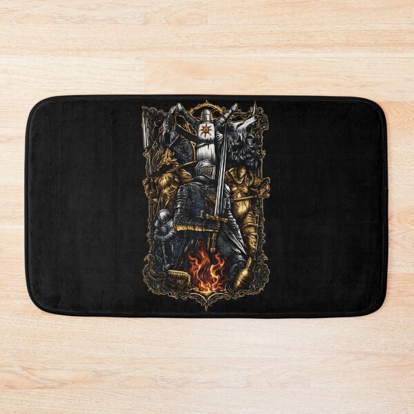 Item preview, Epic Medieval Knight of Valor – Dark Fantasy Crusader Art designed and sold by Otaku Style.