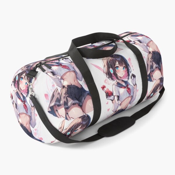 Item preview, Anime android girl with Valentine's Day gift designed and sold by ArtsJulian.