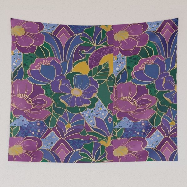 Item preview, seamlessfloral pattern designed and sold by Mudikeys.