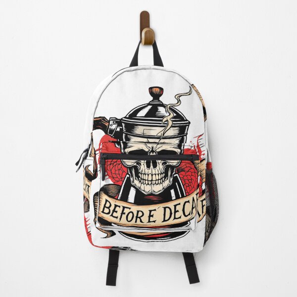 Item preview, Death Before Decaf - Traditional Tattoo Style Coffee A designed and sold by Karma Arts.