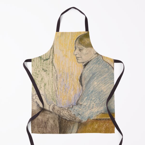 Item preview, Madame Henri Rouart in an Armchair by Edgar Degas: Impressionist Fine Art Print designed and sold by artofuniverse.