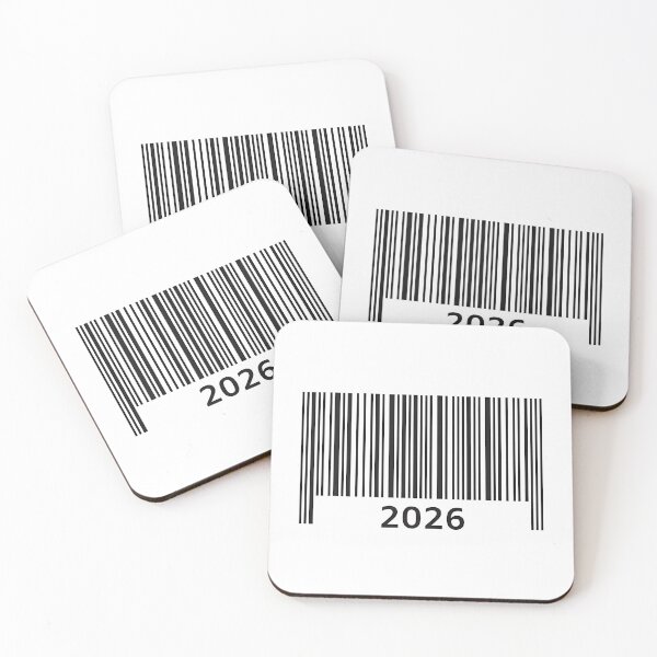Item preview, Minimalist Barcode Class of 2026 Graduation  Tags designed and sold by Silent Watch Threads..