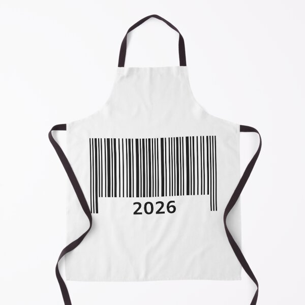 Item preview, Minimalist Barcode Class of 2026 Graduation Tags designed and sold by Silent Watch Threads..