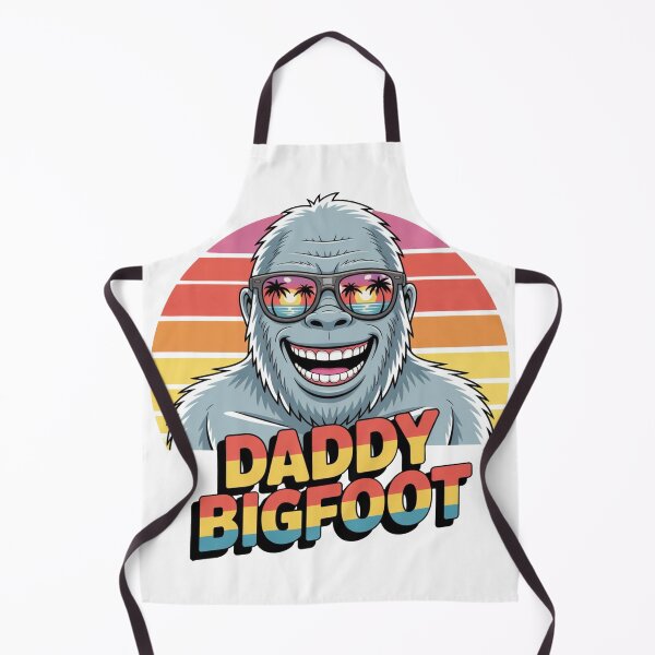 Item preview, Daddy Bigfoot – Funny Summer Cryptid Shirt designed and sold by KapiPrint.