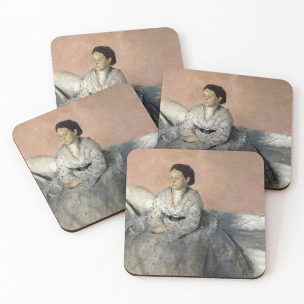 Item preview, Madame Rene De Gas by Edgar Degas: Intimate Impressionist Portrait Poster designed and sold by artofuniverse.
