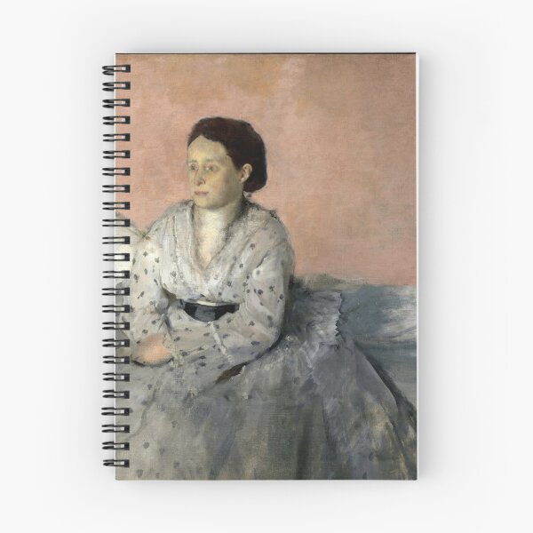 Item preview, Madame Rene De Gas by Edgar Degas: Intimate Impressionist Portrait Poster designed and sold by artofuniverse.