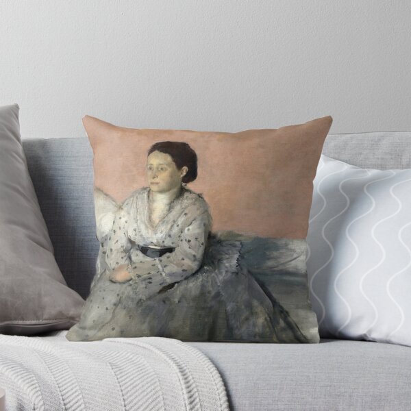 Item preview, Madame Rene De Gas by Edgar Degas: Intimate Impressionist Portrait Poster designed and sold by artofuniverse.