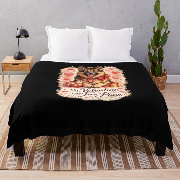 Item preview, German Shepherd Valentine – Love Dog Heart Design designed and sold by Zampettalibera.