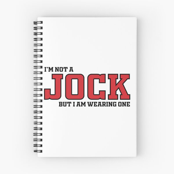 Item preview, I'M Not A Jock But I Am Wearing One designed and sold by Graceful-Gracia.