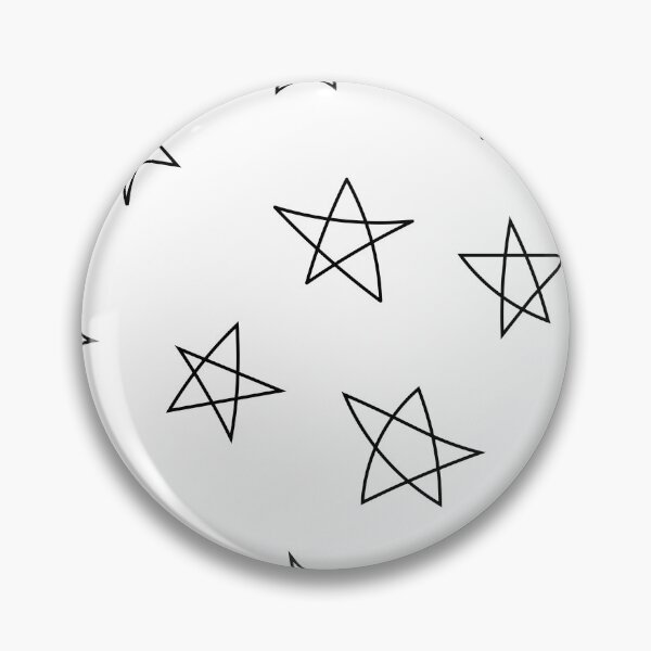Item preview, pencil drawn star sticker pack designed and sold by DesignsByMadiha.