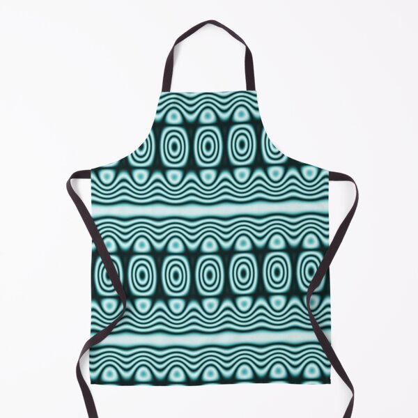 Item preview, Flowing Blue Tribal Geometric Pattern Ornament designed and sold by SpieklyArt.