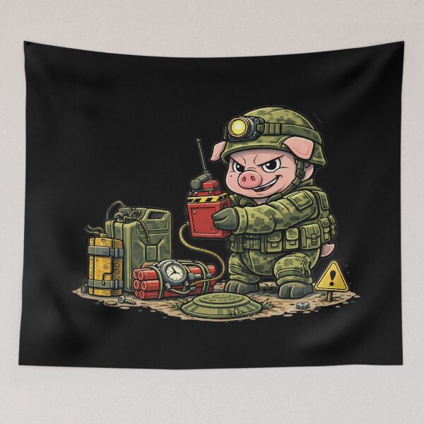 Item preview, Military Pig designed and sold by Tactical Override.