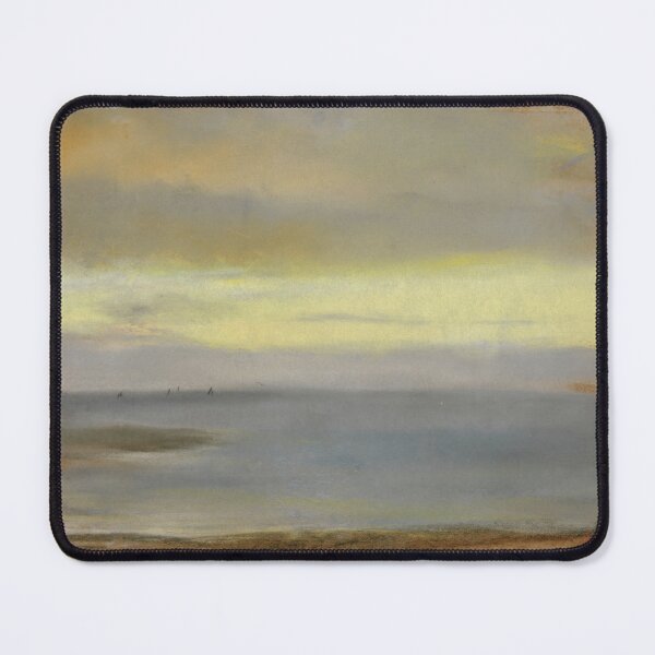 Item preview, Marine Soleil Couchant by Edgar Degas: Minimalist Impressionist Seascape Poster designed and sold by artofuniverse.