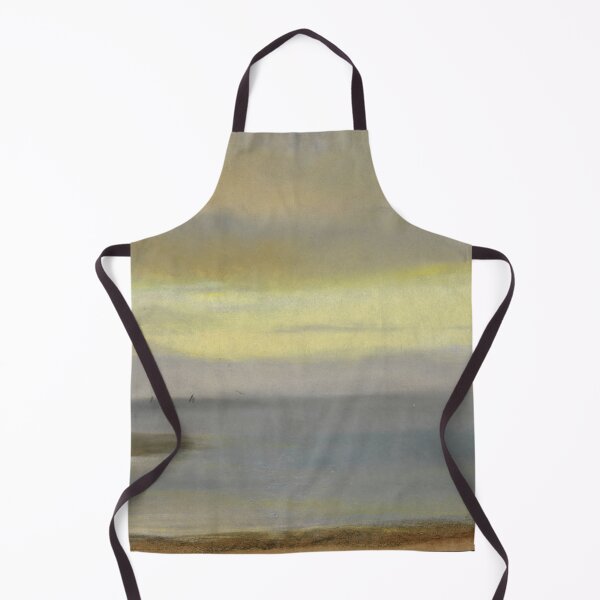 Item preview, Marine Soleil Couchant by Edgar Degas: Minimalist Impressionist Seascape Poster designed and sold by artofuniverse.