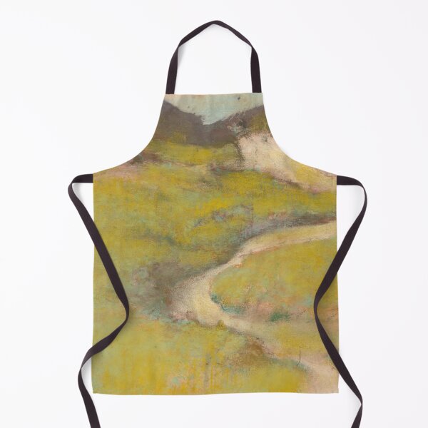 Item preview, Pathway in a Field by Edgar Degas: Dreamy Impressionist Landscape Poster designed and sold by artofuniverse.
