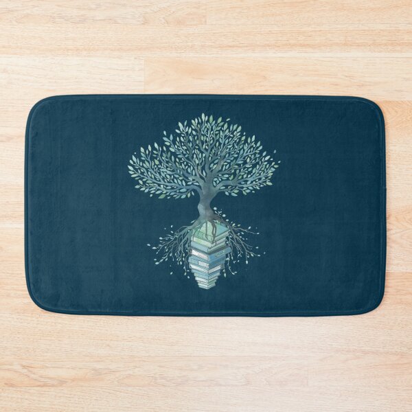 Item preview, Tree of Knowledge - Books Growing Into Nature Illustration. designed and sold by LunaPrintCo.