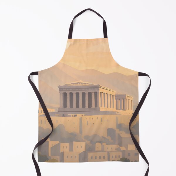 Item preview, Acropolis Athens – Minimalist Greek Architecture Art designed and sold by Minimal Calm.