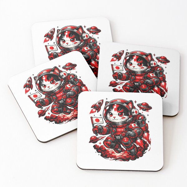 Item preview, Japan Space Cat designed and sold by JETJETDesign.