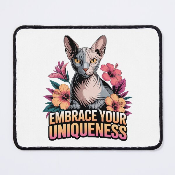 Item preview, Embrace Your Uniqueness Sphynx designed and sold by J-CCreations.