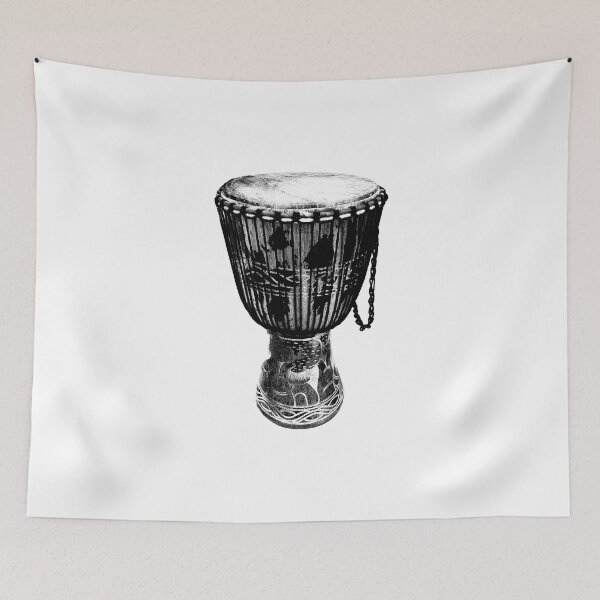 Item preview, Mono Djembe Drum | African Instrument designed and sold by MammothArt.