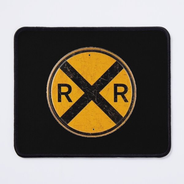 Item preview, Vintage Sign: RR (Railroad) designed and sold by WhiteShirtGuy.