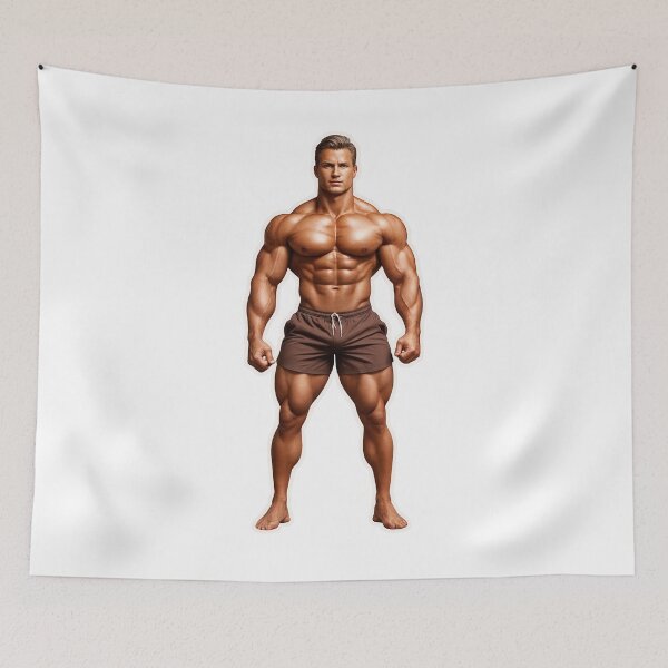 Item preview, Chiseled Warrior: The Art of the Ultimate Male Physique #127 designed and sold by ForeverPrintsOK.